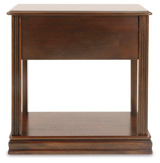 Breegin Chairside End Table End Table Ashley Furniture