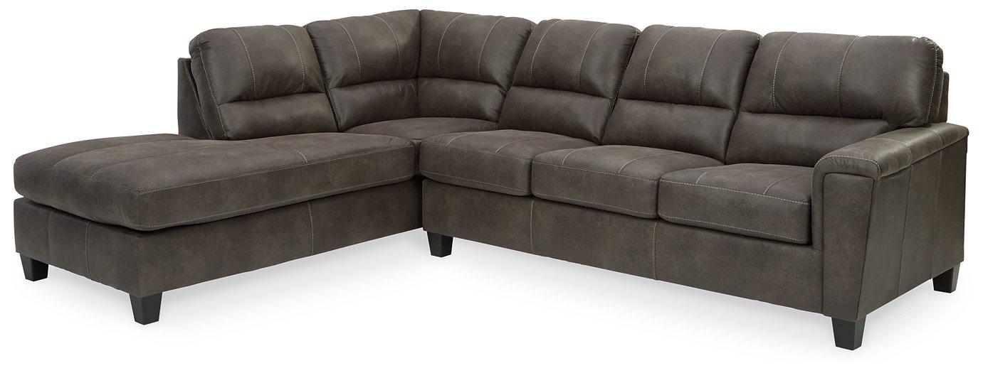 Navi 2-Piece Sleeper Sectional with Chaise Sectional Ashley Furniture