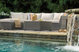 Cherry Point 4-piece Outdoor Sectional Set Outdoor Seating Set Ashley Furniture