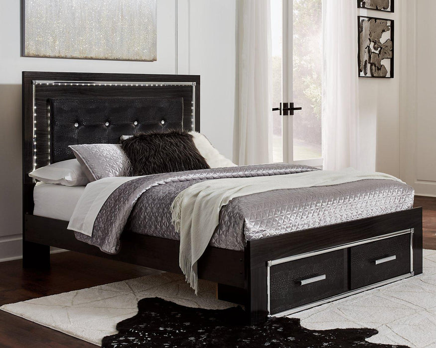 Kaydell Upholstered Bed with Storage Bed Ashley Furniture