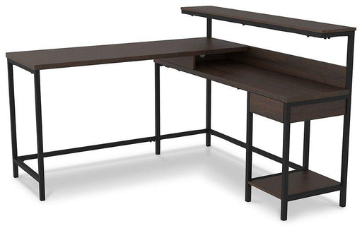 Camiburg Home Office L-Desk with Storage Desk Ashley Furniture