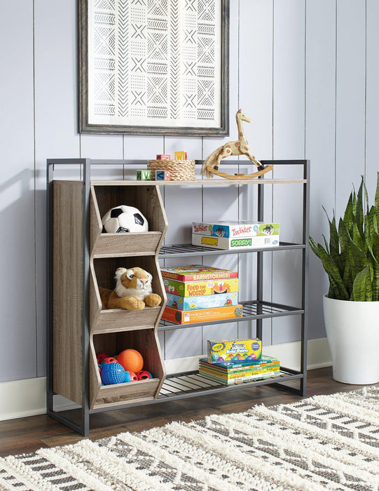 Maccenet Shoe Rack Bookcase Ashley Furniture