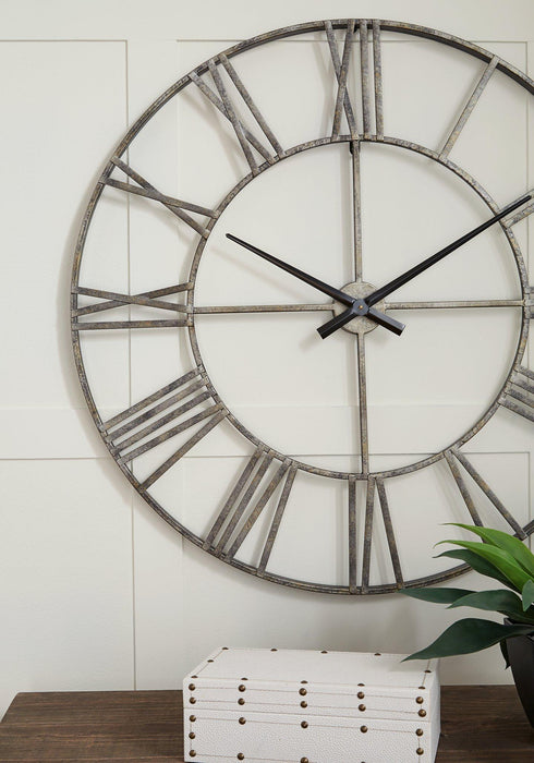 Paquita Wall Clock Clock Ashley Furniture