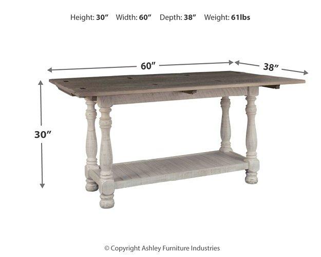 Havalance Sofa/Console Table Sofa Table Ashley Furniture