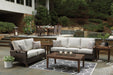 Paradise Trail Sofa with Cushion Outdoor Seating Ashley Furniture