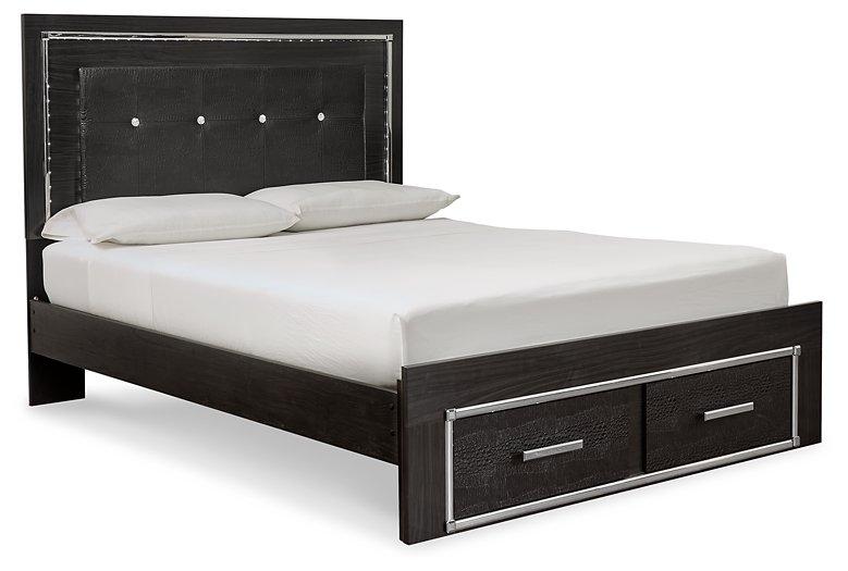 Kaydell Upholstered Bed with Storage Bed Ashley Furniture