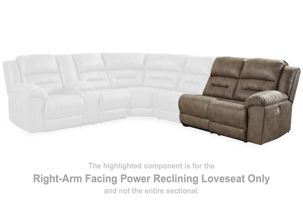 Ravenel Power Reclining Sectional Sectional Ashley Furniture