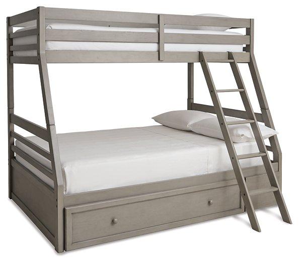 Lettner Youth Bunk Bed with 1 Large Storage Drawer Youth Bed Ashley Furniture