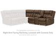 Trail Boys 2-Piece Reclining Sectional Sectional Ashley Furniture