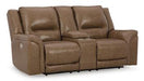 Trasimeno Power Reclining Loveseat with Console Loveseat Ashley Furniture