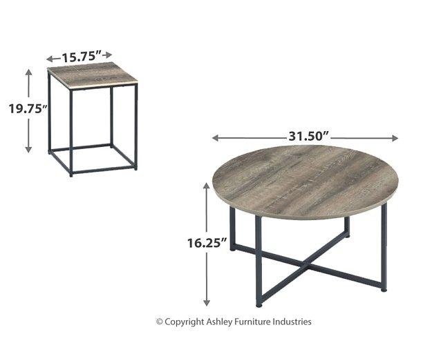 Wadeworth Table (Set of 3) Table Set Ashley Furniture