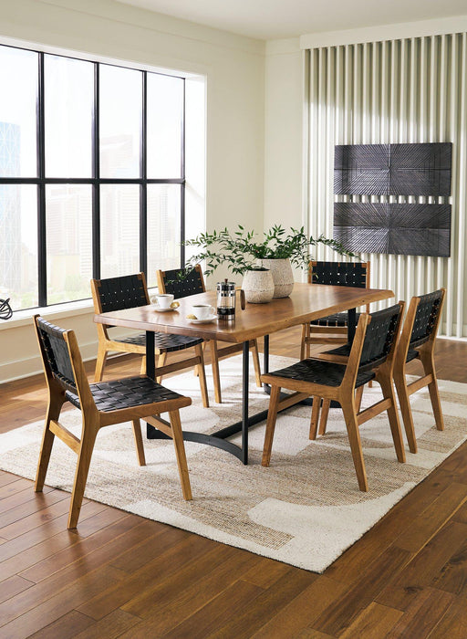 Fortmaine Dining Package Casual Seating Set Ashley Furniture