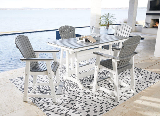 Transville Outdoor Dining Set Outdoor Dining Set Ashley Furniture