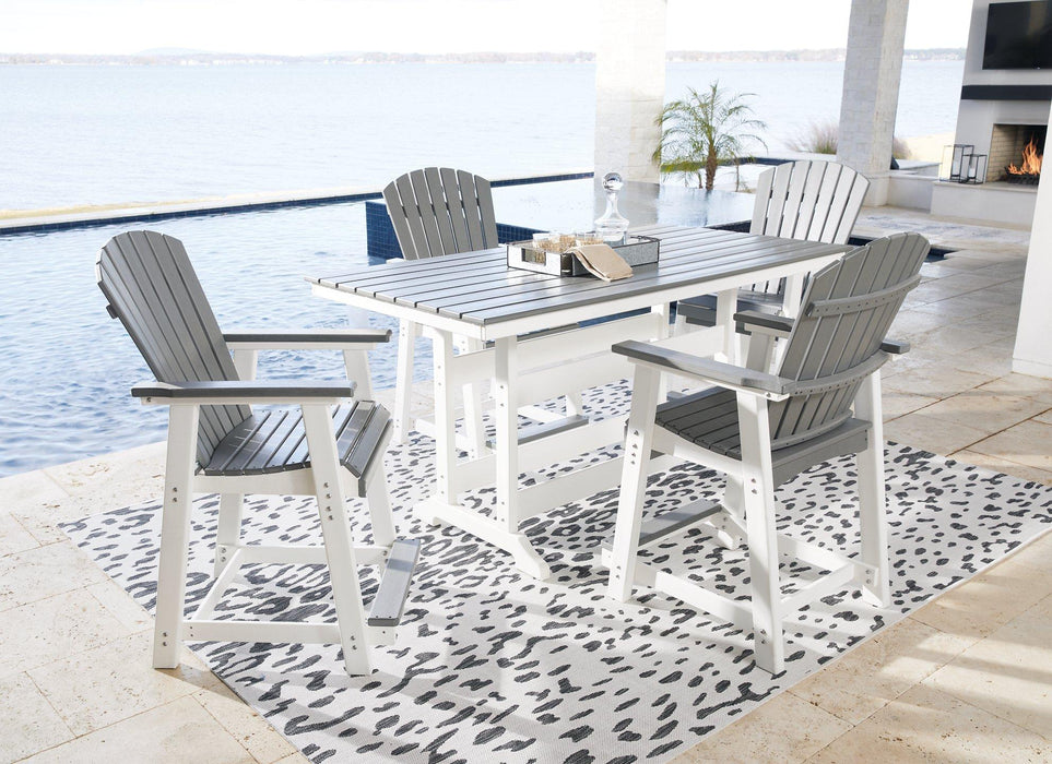 Transville Outdoor Dining Set Outdoor Dining Set Ashley Furniture