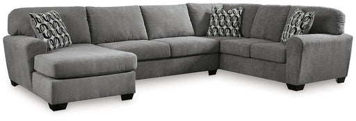 Birkdale Court Sectional with Chaise Sectional Ashley Furniture