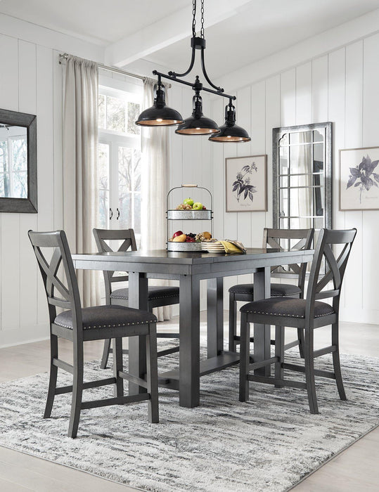 Myshanna Dining Set Barstool Set Ashley Furniture