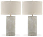 Bradard Lamp Set Table Lamp Set Ashley Furniture