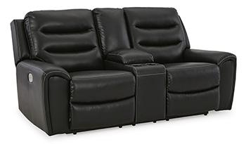 Warlin Power Reclining Loveseat with Console Loveseat Ashley Furniture