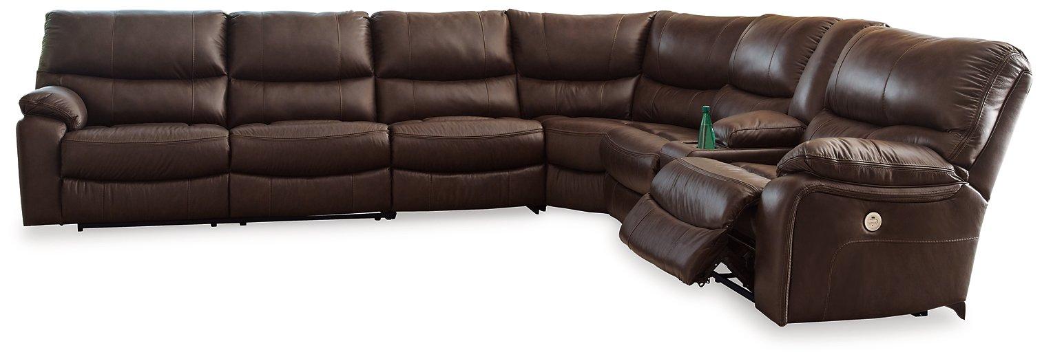 Family Circle Power Reclining Sectional Sectional Ashley Furniture