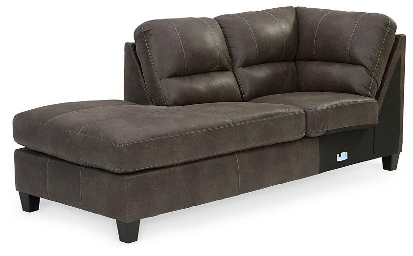 Navi 2-Piece Sleeper Sectional with Chaise Sectional Ashley Furniture