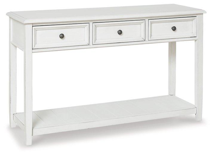 Kanwyn Sofa Table Sofa Table Ashley Furniture