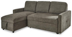 Kerle 2-Piece Sectional with Pop Up Bed Sectional Ashley Furniture