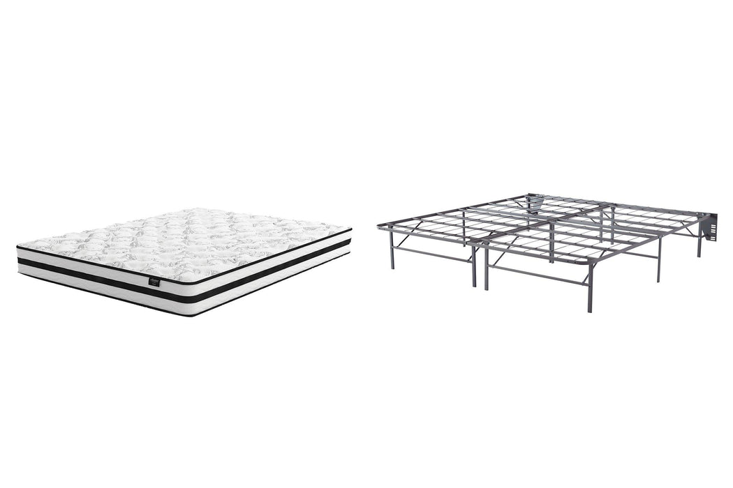 8 Inch Chime Innerspring Mattress Set Mattress Set Ashley Furniture