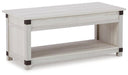 Bayflynn Lift-Top Coffee Table Cocktail Table Lift Ashley Furniture