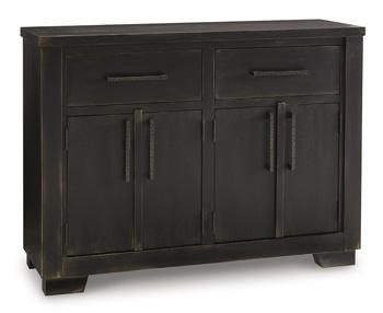 Galliden Dining Buffet and Hutch Buffet Ashley Furniture