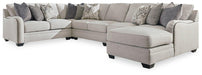 Dellara Sectional with Chaise Sectional Ashley Furniture