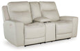 Mindanao Power Reclining Loveseat with Console Loveseat Ashley Furniture