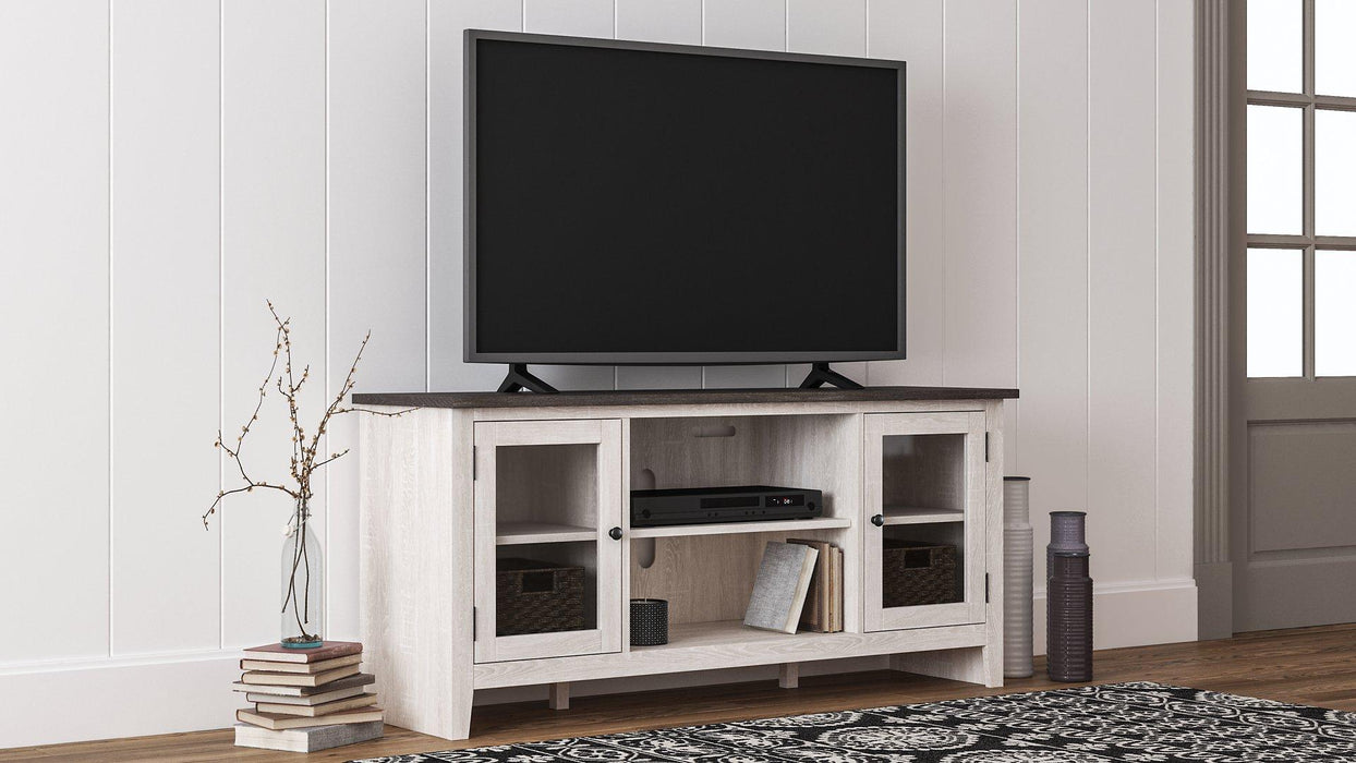 Dorrinson 60" TV Stand with Electric Fireplace TV Stand Ashley Furniture