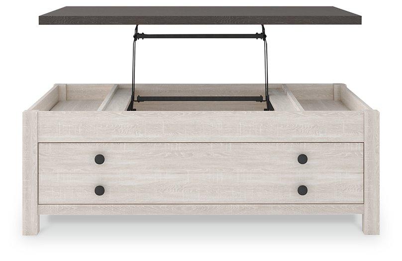 Dorrinson Coffee Table with Lift Top Cocktail Table Lift Ashley Furniture