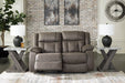 First Base Reclining Loveseat Loveseat Ashley Furniture