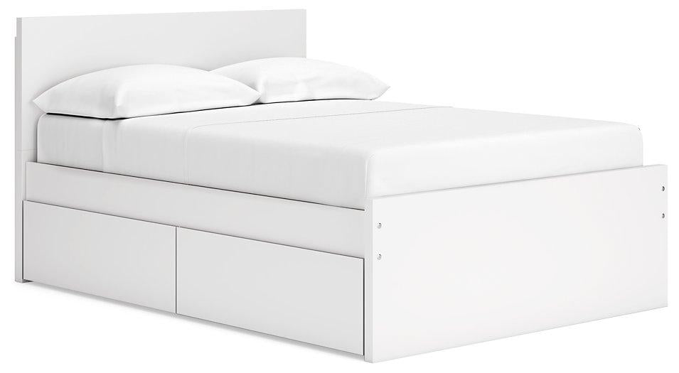 Onita Panel Bed with 1 Side Storage Bed Ashley Furniture