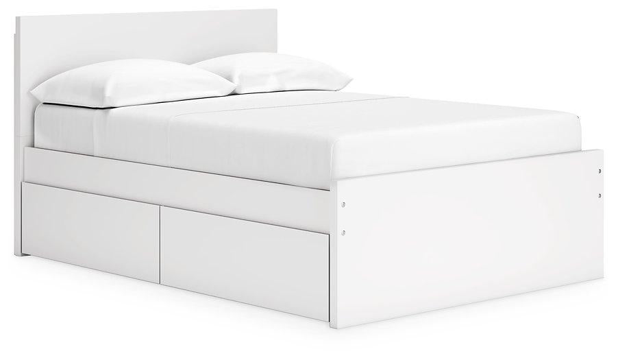 Onita Panel Bed with 2 Side Storage Bed Ashley Furniture