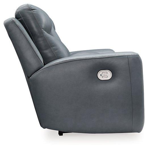 Mindanao Power Reclining Loveseat with Console Loveseat Ashley Furniture