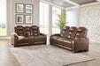 The Man-Den Living Room Set Living Room Set Ashley Furniture