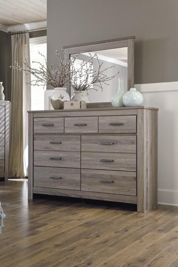 Zelen Dresser and Mirror Dresser & Mirror Ashley Furniture