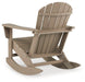 Sundown Treasure Outdoor Rocking Chair Outdoor Rocking Chair Ashley Furniture