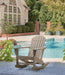 Sundown Treasure Outdoor Rocking Chair Outdoor Rocking Chair Ashley Furniture