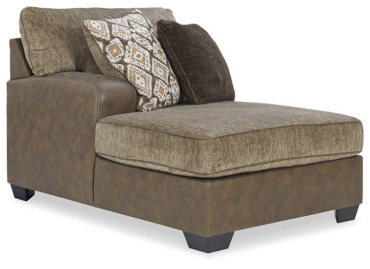 Abalone 3-Piece Sectional with Chaise Sectional Ashley Furniture