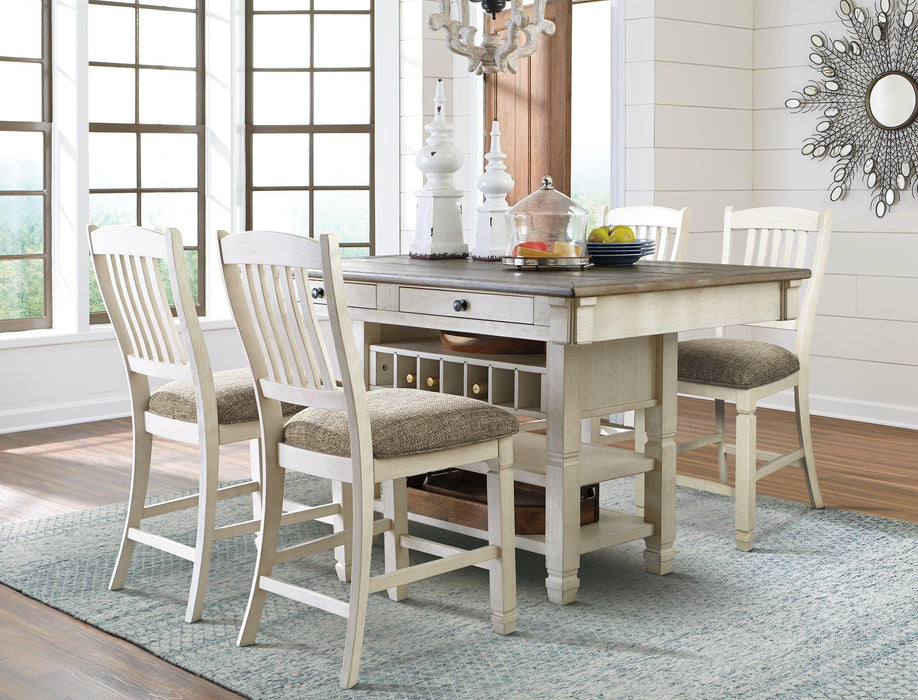 Bolanburg Counter Height Dining Set Barstool Set Ashley Furniture