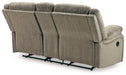 Draycoll Reclining Loveseat with Console Loveseat Ashley Furniture