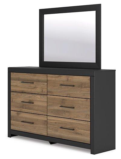 Vertani Dresser and Mirror Dresser & Mirror Ashley Furniture