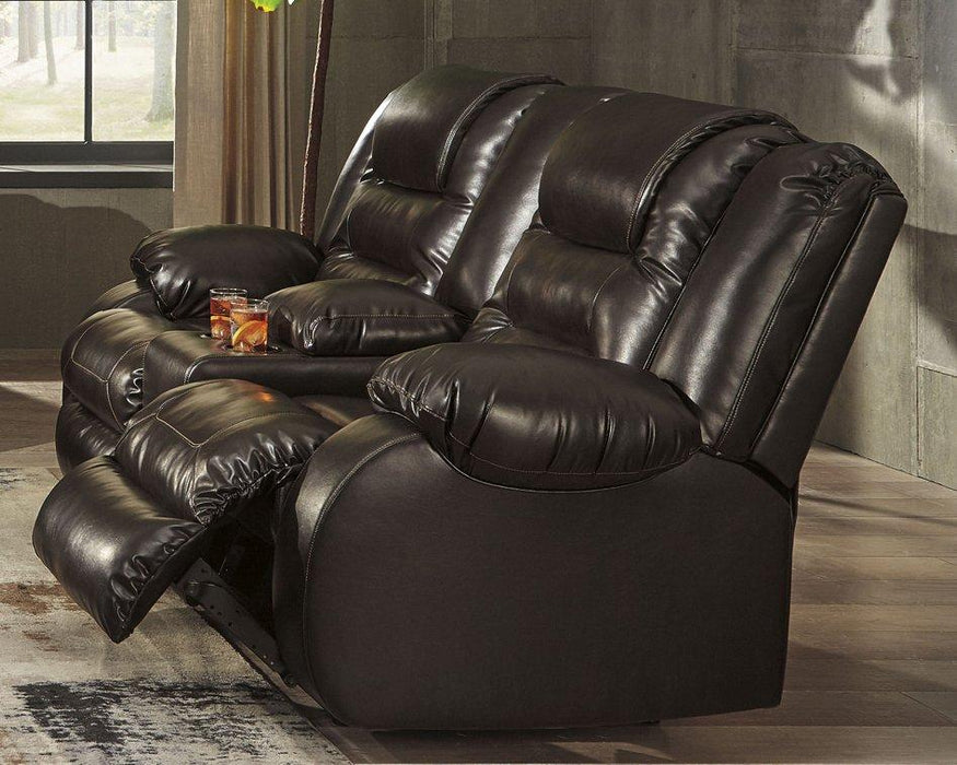 Vacherie Reclining Loveseat with Console Loveseat Ashley Furniture