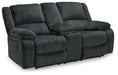 Draycoll Reclining Loveseat with Console Loveseat Ashley Furniture