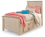 Willowton Bed with 2 Storage Drawers Bed Ashley Furniture