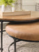 Drezmoore Nesting Coffee Table (Set of 2) Cocktail Table Ashley Furniture