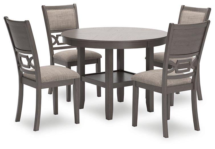 Wrenning Dining Table and 4 Chairs (Set of 5) Dining Table Ashley Furniture